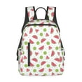 thumbnail image 3 of Balery Watermelon And Kiwi Lightweight Backpack for Men and Women - Durable and Water-Resistant, Ideal for School, Work, Travel, and Everyday Use, 3 of 9