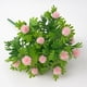 thumbnail image 3 of Ramo de flores artificiales para escritorio en color rosa Rosado, 3 of 9