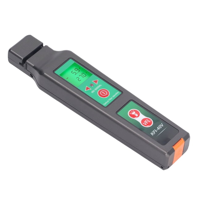 Optical Fiber Identifier, Visual Fault Locator Tester 10mw VFL LED Flashlight 800nm-1700nm For Repairing
