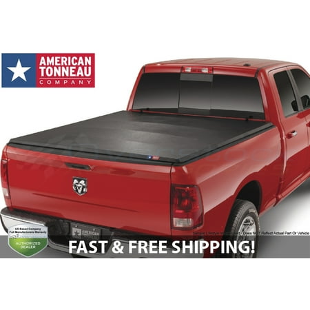 American Tonneau Hard Tri-Fold Vinyl Truck Bed Cover 2015-18 Ford F-150 5.6'