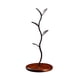 thumbnail image 2 of Soporte para taza de café | Soporte para tazas de metal y madera | Sostiene 5 tazas de vidrio o cerámica | Organizador de mostrador que ahorra espacio | Base de madera antideslizante moderna, 2 of 8