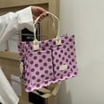 thumbnail image 3 of Bolso Mano Informal Hombro Mujer Lunares/Florales para Fiesta, 3 of 5