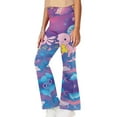thumbnail image 3 of DISNIMO Axolotl Galaxy Star Kids Long Yoga Pants for Girls 9-10 Flare Leggings for Girls Flare Leggings Bell Bottoms Kids High Waist Bell Bottoms Flare Leggings Girls Bell Bottoms Leggings, 3 of 7