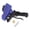 Blue, variant on Portable Gravity-Fed Sandblaster Gun Kit, 70-150 PSI Pneumatic Abrasive Sandblasting Tool, Ideal for Rust, Paint, Stain Removal, Blue