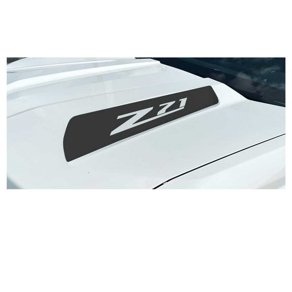 Chevy Colorado Matte Black Z71 Hood Decals 2023-2026 Set of 2 GM Licensed