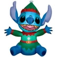 thumbnail image 1 of Lumière de vacances gonflable de Noël, cousue en tant qu'elfe Disney, 48.0314 po x 23.622 po x 53.9369 po x 3.1532 lb, 1 of 6
