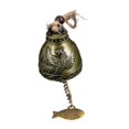 thumbnail image 3 of Campana de viento, de viento, interiores artesanales resistentes, adorno resistente al desgaste para coche, jardín, colgante, porche de Fénix, 3 of 8