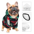 thumbnail image 3 of Fotbe Fishing Lure Sudadera con Estampado para Perros Pequeños – Suéter con Capucha para Mascotas, Tela Suave de Forro Polar con Bolsillo-Small, 3 of 7