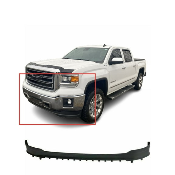 DCP Textured Front Lower Bumper For 2014 2015 GMC Sierra 1500 Air Deflector Valance