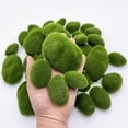 thumbnail image 5 of 40Pcs Artificial Moss Rocks (4 Sizes), Green Moss Decor for Floral Arrangements, Fairy Gardens and Crafting, 5 of 5