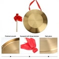 thumbnail image 3 of MERRYHAPY 1 Set Alloy Gong Hand Gong with Hammer for Celebrating Traditional Festivals, 3 of 8