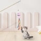 thumbnail image 5 of Juguete para gatos Zulema varita de rascarse entrenamiento ejercicio interactivo Rosado, 5 of 8