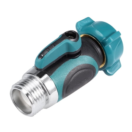 Garden Hose Shut Off Valve, One Way Connector, Quick
