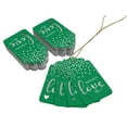 thumbnail image 3 of Inkdotpot Real Silver Foil Made With Love Text Tags Favor Hang Paper Tags 50 Pieces, 3 of 6