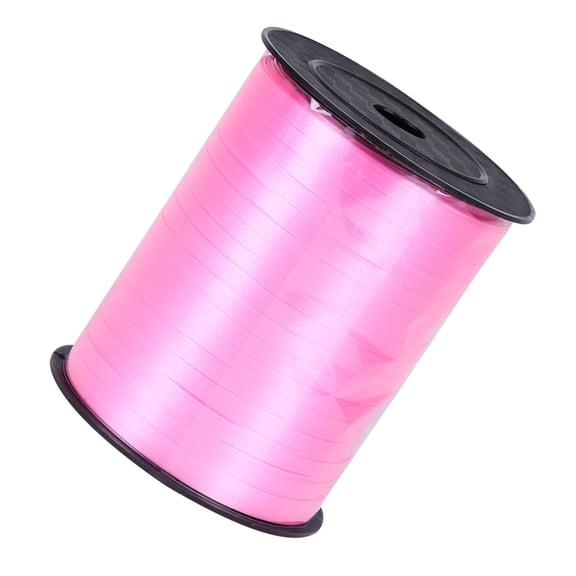 FONDOTIN Wrapping Ribbon Pink Plastic for Crafting Florists and Decorators