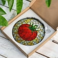 thumbnail image 6 of Tomato Stained Glass Window Hanging Garden Kitchen Suncatcher Gift for Vegetable Lover, 6 of 6