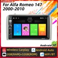 thumbnail image 2 of Radio para coche con Android 2 Din para Alfa Romeo 147 2000-2010, reproductor multimedia con GPS, radio para coche de 7 pulgadas, Carplay automático, 2 of 5