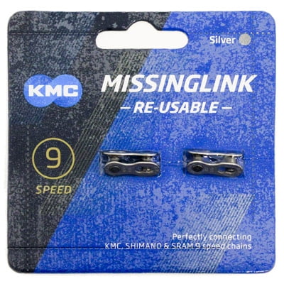 New KMC Missing Link 9 Connector For 6.6mm 9 Speed Chains Card of 6