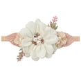 thumbnail image 5 of 3 piezas de diademas de nailon para niña, banda elástica para el pelo con flores, lazos, accesorios para el cabello para recién nacido, niño pequeño   JM, 5 of 5