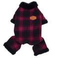 thumbnail image 2 of kladzum Dog Sweaters Dog Warm Shirt Plaid Four-Legged Clothing Fall and Winter New Clothing, Dog Sweaters, Small Dog Coat Warm Sweartershirts, 2 of 6