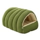 thumbnail image 5 of Cama para gatos, nido cálido y suave, escondite desmontable, cómodo y lavable, casita para mascotas. Verde claro, 5 of 8