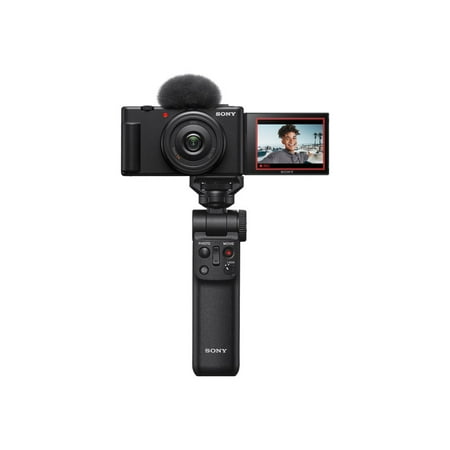 Sony ZV-1F/B 20.1 Megapixel Compact Camera, Black