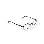 Walmart Mens FM4035C Rectangular Prescription Eyeglasses with Case, Gray