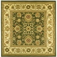 thumbnail image 7 of SAFAVIEH Lyndhurst Victoria Traditional Floral Area Rug, Sage/Ivory, 6' x 6' Square, 7 of 7