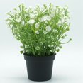 thumbnail image 4 of Artificial Potted Flower Simulation Potted Plant Home Office Decor (Green), 4 of 6