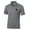 Grey Concrete, variant on Trenz Shirt Company Bigfoot Golf Funny Embroidered Golf Polo American Flag Sleeve-Grey Concrete-Large