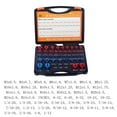 thumbnail image 2 of jinwen 44 Pieces Nut and Bolt Thread Checker Metric Male/Female Gauges for Handymen, 2 of 9