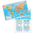 thumbnail image 1 of Universal Map 15883 Monde Avancé Politique Deskmap&44; Pack de 5, 1 of 1