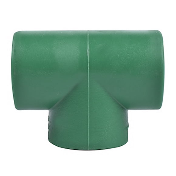 conexión tee 2 y 2.5 cm verde tuboplus