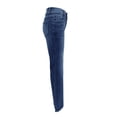 thumbnail image 6 of Tittly Jeans for Women Comfy Pants Women Women's Trendy Stretchy Flare Jeans Mid Denim Pants Sweatpants Women Lounge Pants Women Light Blue L, 6 of 6
