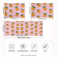 thumbnail image 2 of Yayeee Pillowcase Queen Size Set of 2 Satin Wrinkle Resistant Pillow Case, Cartoon Oranges, 2 of 8