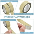 thumbnail image 3 of Uxcell 2 Rolls Glitters Washi Tape 0.6 Inch x 11 Yards Decorative Tapes, Light Gold, 3 of 6