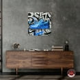 thumbnail image 3 of Graffiti Fabric Sneaker Canvas Urban Art Prints by Notoriart, Gallery Wrapped, 24" x 24", 3 of 7