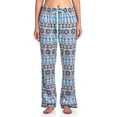 thumbnail image 4 of Ashford & Brooks Women's Minky Micro Fleece Button Up Pajama Set, 4 of 4