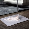 thumbnail image 3 of Extra Large Dog Cooling Mat - Thicken Self-Cooling Pet Pad - Water Absorption Print - Durable Foldable Design, 3 of 8