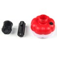 thumbnail image 3 of Mini luz LED portátil para exteriores para acampar, lámpara colgante con forma de calabaza para tienda de campaña (roja con suspensión), 3 of 5