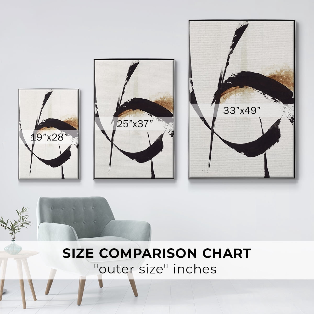 High Style I Framed Premium Gallery Wrapped Canvas - Ready to Hang