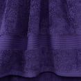 thumbnail image 3 of Cotton Paradise 100% Cotton 6 Piece Towel Set, Soft Absorbent Quick Dry Towels for Bathroom, Purple, 3 of 7
