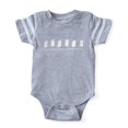 thumbnail image 1 of CafePress - Wooo Ghosts - Cute Infant Baby Football Bodysuit, 1 of 1