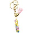 thumbnail image 1 of Letter Keychain,26 Letters A-Z Decorative Letter Keychain,Name Keychain for Women Girls Men Teenager Gift, 1 of 2