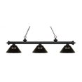 thumbnail image 1 of Z-Lite Riviera 3 Light Billiard Light in Matte Black, 1 of 1