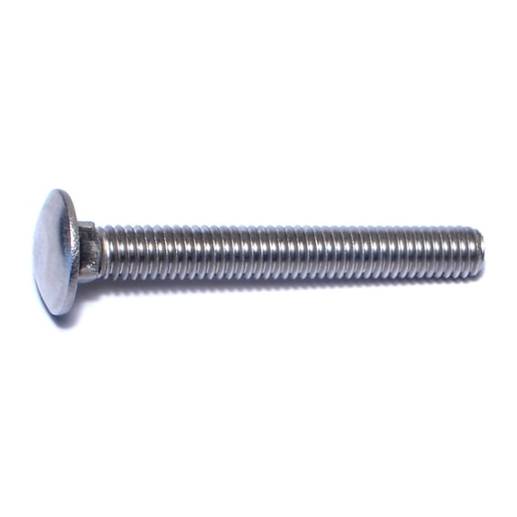 5/16"-18 x 2-1/2" 18-8 Stainless Steel Coarse Thread Carriage Bolts CBSS-160