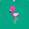 thumbnail image 4 of Inktastic Cute Flamingo, Little Flamingo, Pink Flamingo Girls Toddler T-Shirt, 4 of 5