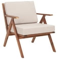 thumbnail image 4 of SAFAVIEH Dryad Outdoor Patio Chair, Natural/Light Grey, 4 of 12