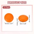 thumbnail image 2 of Uxcell Chocolate Bean Eye Glasses Ear Grips, Anti-Slip Silicone Comfort Eyeglass Hooks with Box Orange, 2 of 7