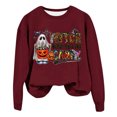 thumbnail image 1 of WEAIXIMIUNG Chandails en Molleton Graphiques pour Femmes Sweat à Capuche Imprimé Fille Mignonne, 1 of 4